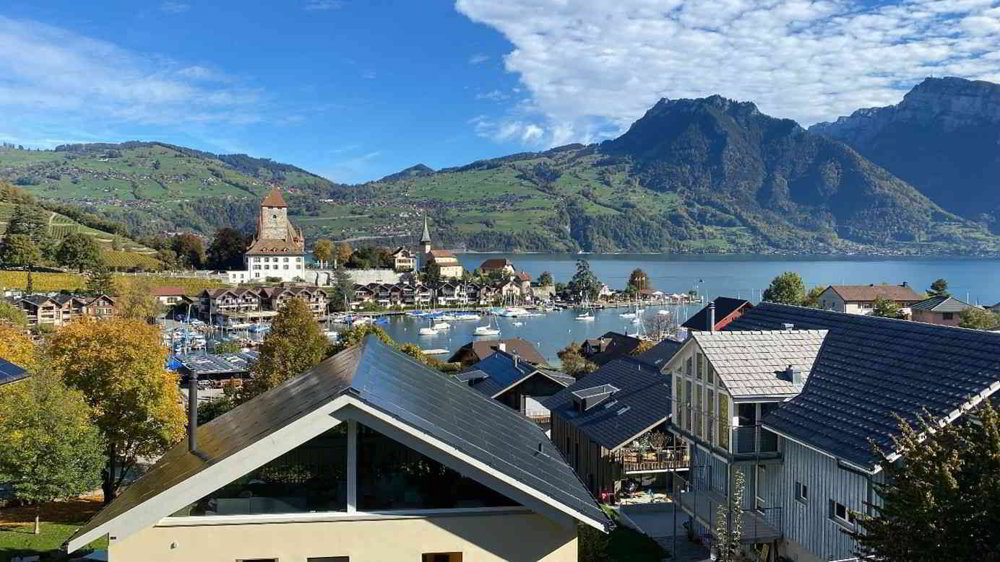 Familienfreundliche Wohnung mit traumhafter Aussicht - Ansicht 2