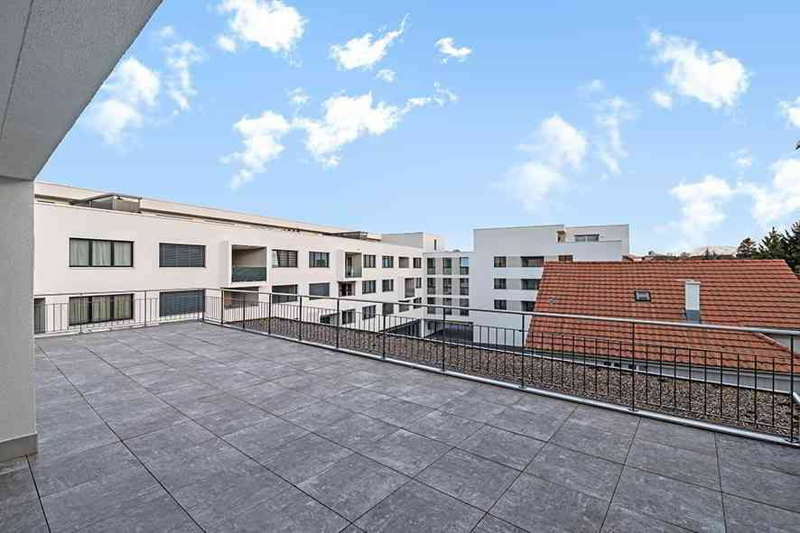 3.5 Zimmer Attikawohnung mit grosser Terrasse - Ansicht 2