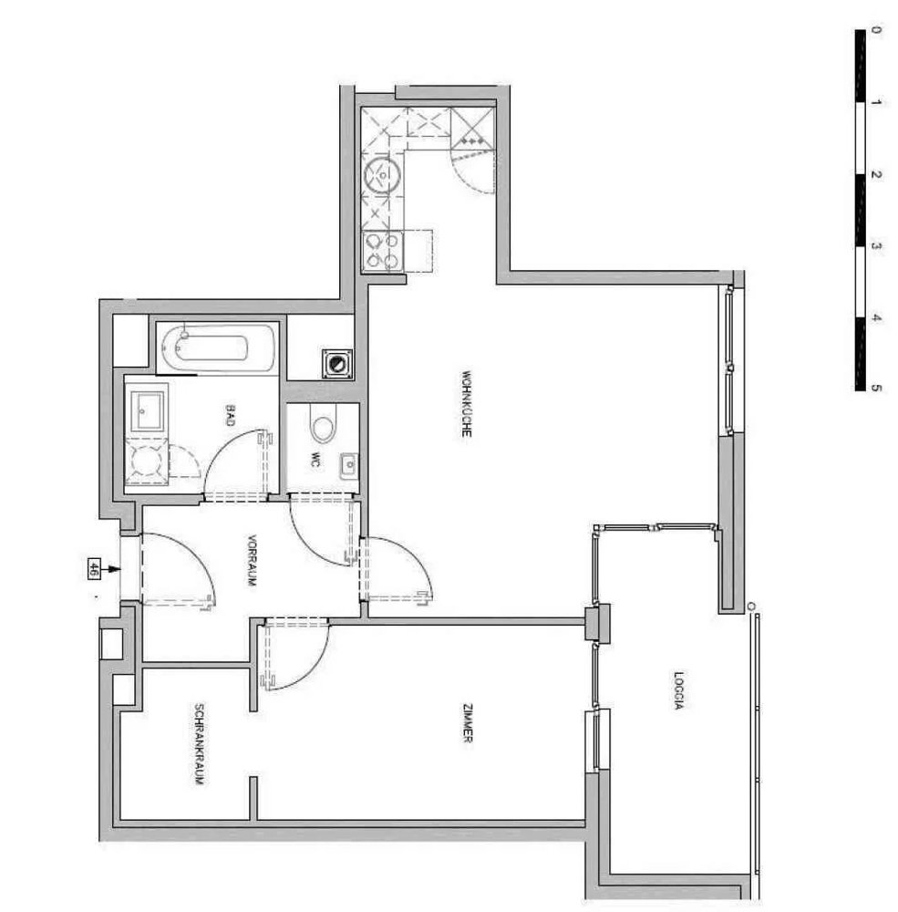 Appartement 2 pièces à louer à Zürich - image 1/6