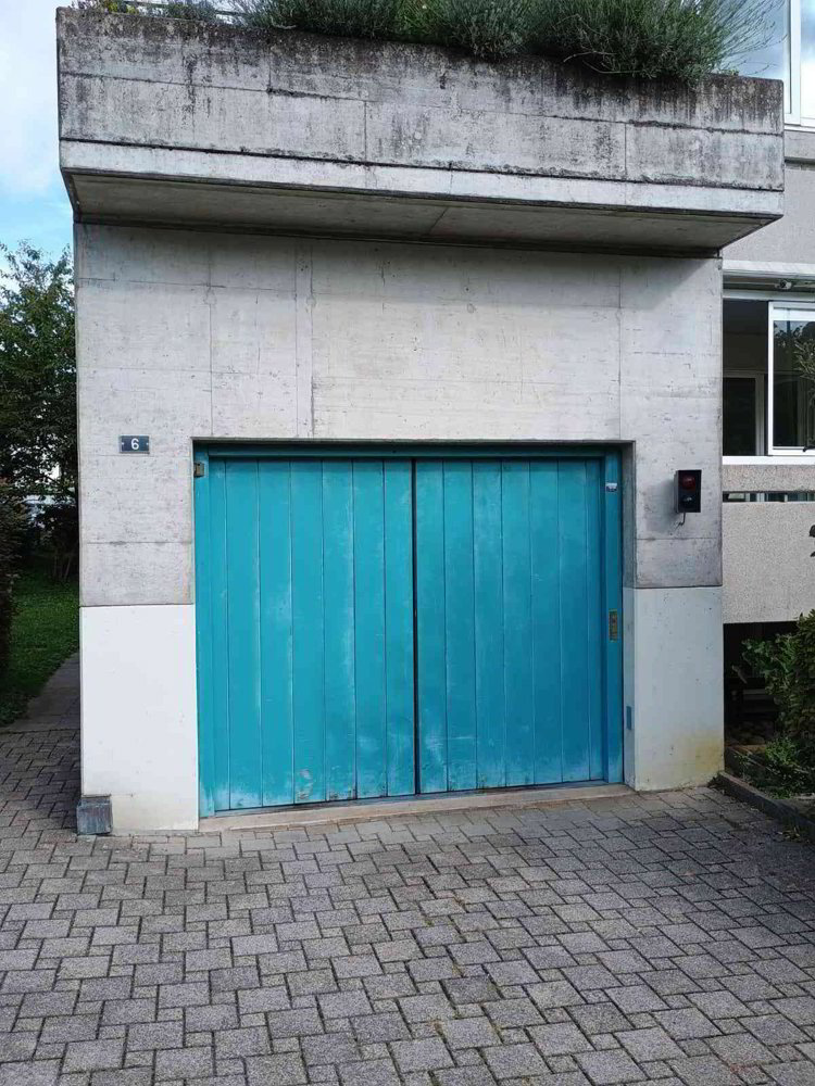 Parkplatz in einer Tiefgarage - Ansicht 2