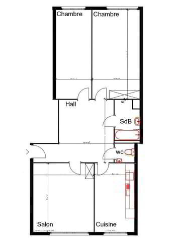Apartment in Genève, Cité - Ansicht 2