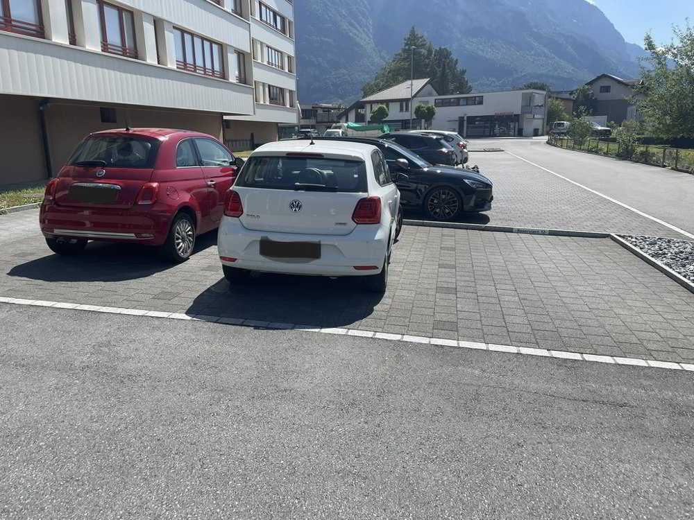Aussenparkplatz in Trübbach zu vermieten - Ansicht 2