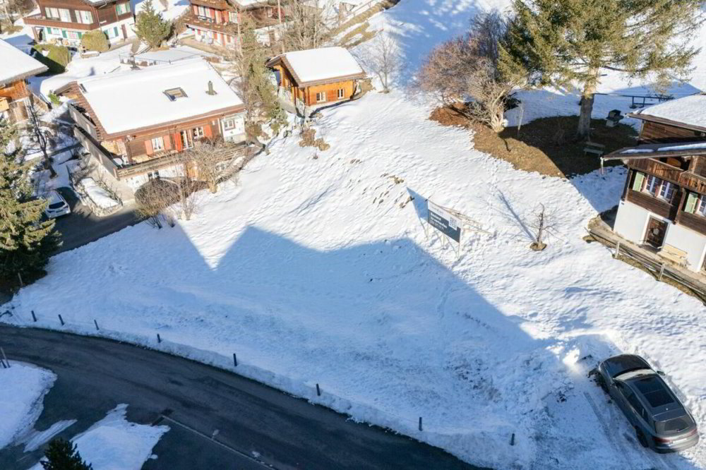 Exklusives Bauland an bester Sonnenhanglage in Grindelwald - Wohnen mit Panoramablick, ideal für ein Ein- oder Zweifamilienhaus - Ansicht 4