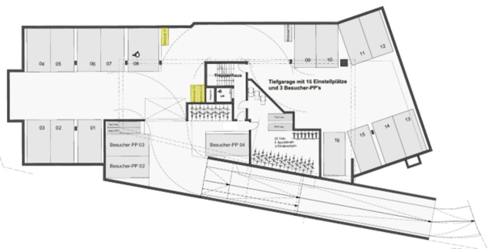 null rooms Car park, garage to buy in Affoltern am Albis - image 1/2