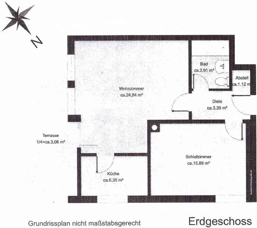 Appartement 2 pièces à louer à Zürich - image 1/6