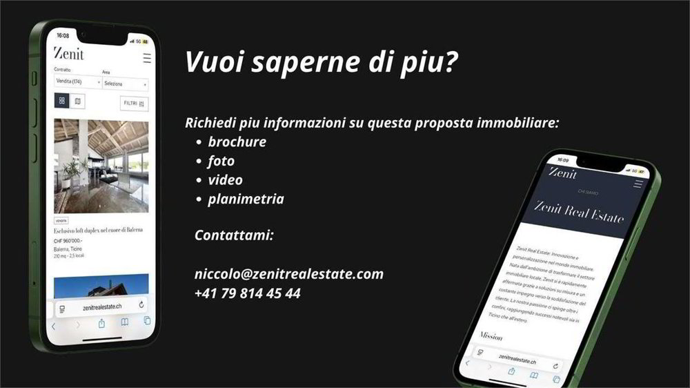 Bureau & Commerce null pièces à louer à Mezzovico - image 1/7