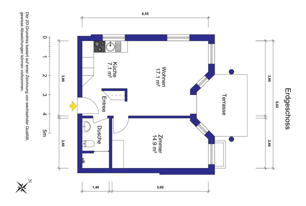 2.5 Zimmer Wohnung zum verkaufen in Wagenhausen - Bild 1/18