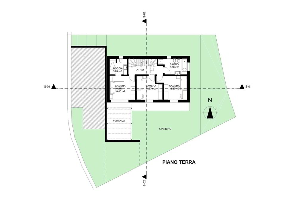 Haus – Gnosca - Ansicht 2