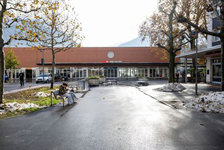 Bureau & Commerce null pièces à louer à Sierre - image 1/1