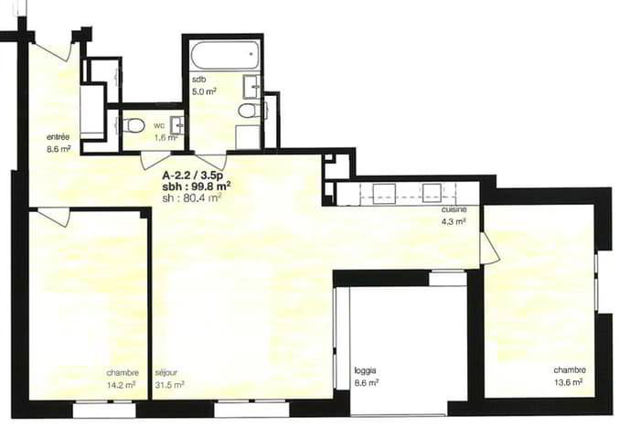 Wohnung – Montana - Ansicht 2