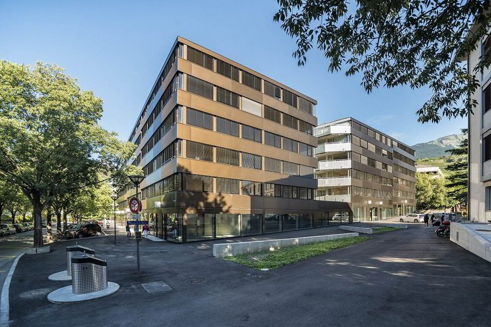 null Zimmer Parkplatz, Garage zu vermieten in Sitten - Bild 1/1