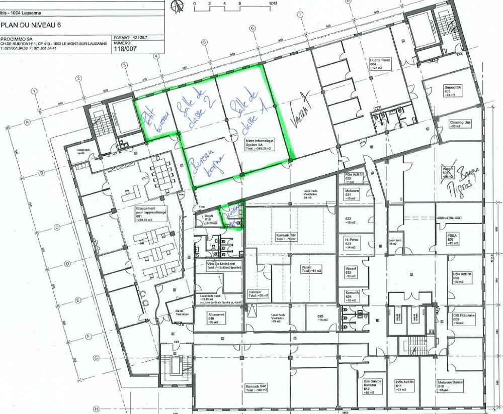 null rooms Office & Commercial for rent in Lausanne - image 1/8