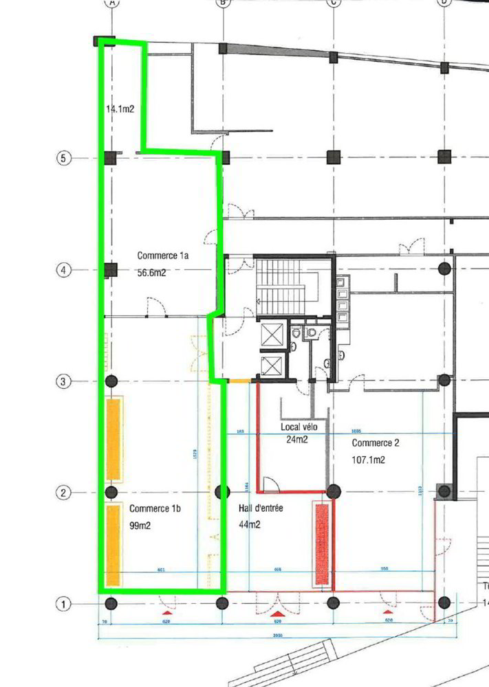 null rooms Office & Commercial for rent in Losanna - image 1/2