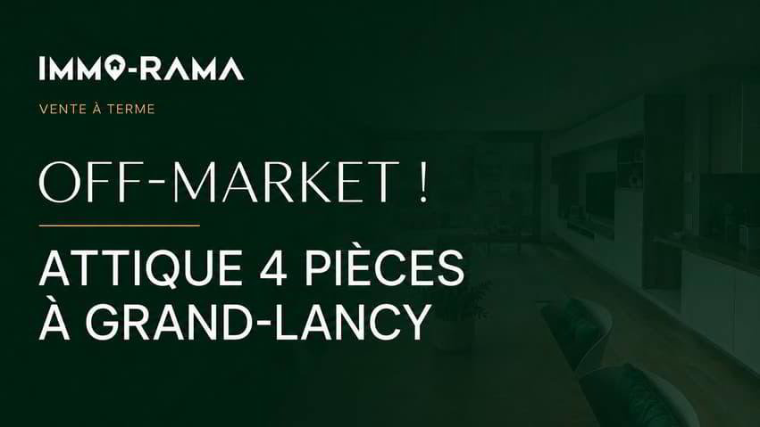 Appartamento di 3 locali in vendita a Grand-Lancy - immagine 1/1