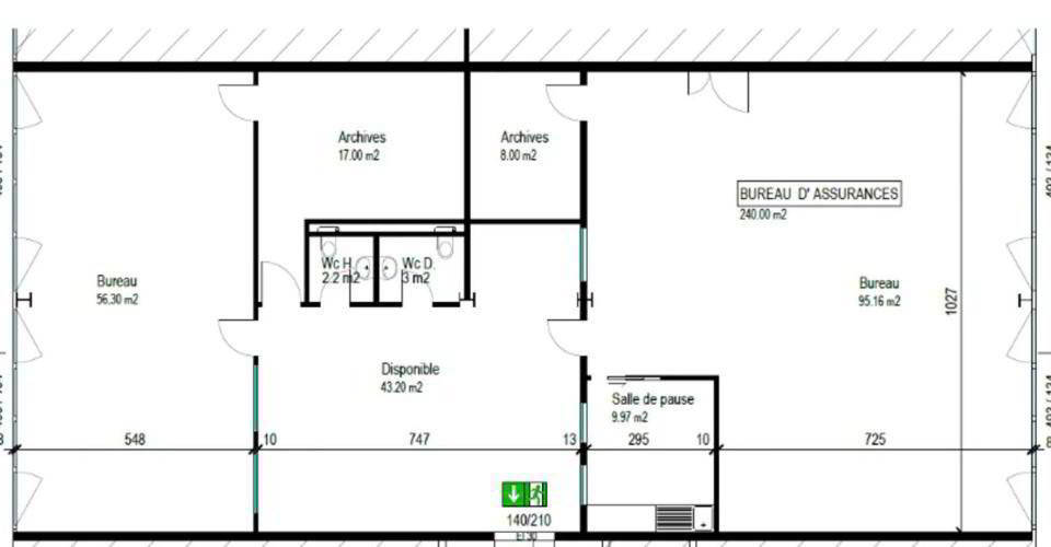 Surface commerciale Yverdon-les-Bains - Ansicht 3