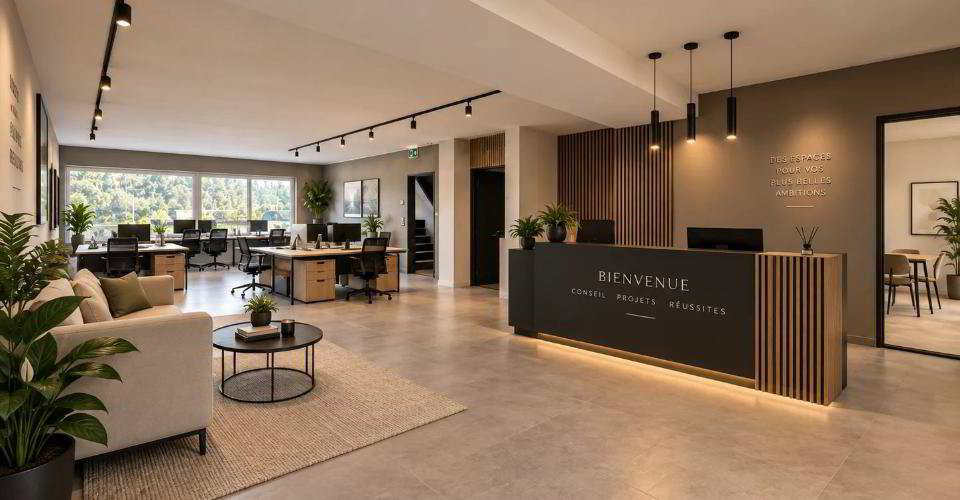 À louer ? Surface administrative neuve de 145.8 m² - Ansicht 2