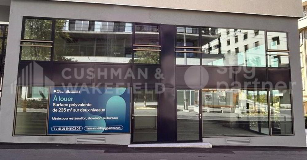 Local commercial en location à Lausanne - 230 m² - Ansicht 2