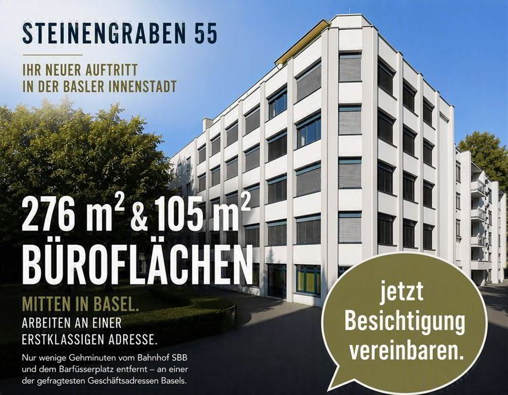 Bureau en location à Basel - 276 m² - Ansicht 2