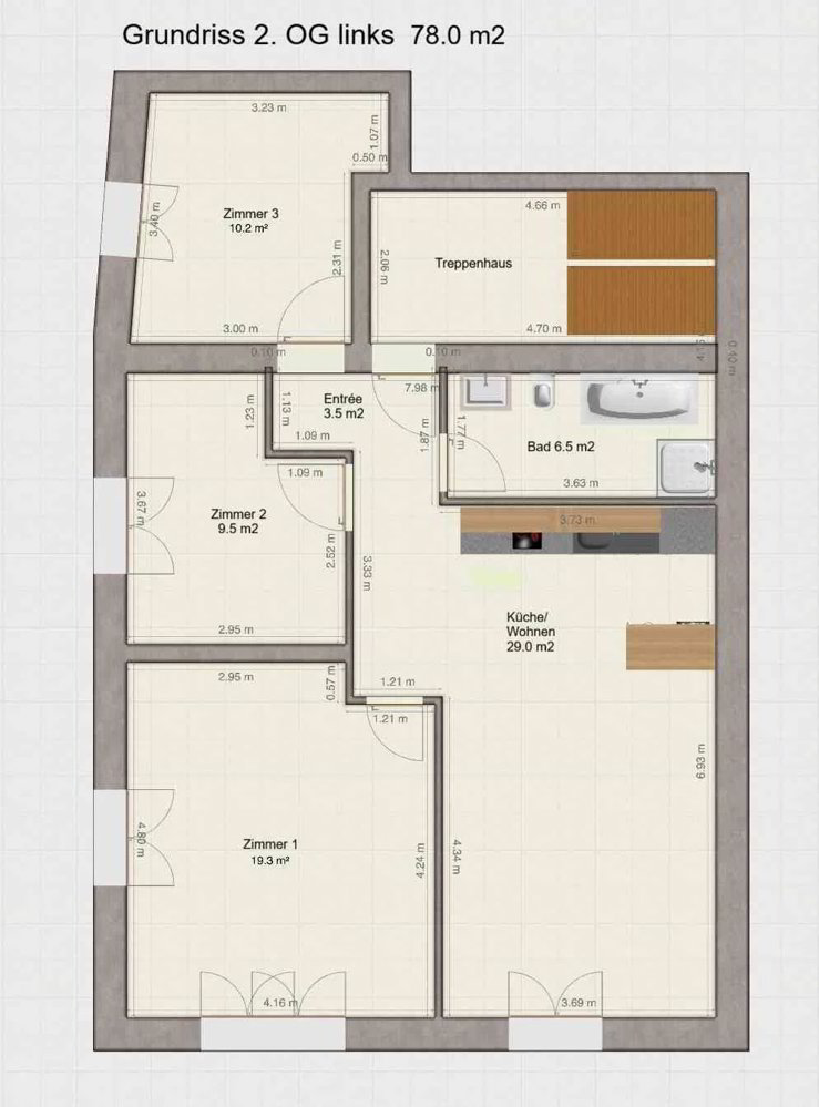 4.5 rooms Apartment for rent in Sissach - image 1/7
