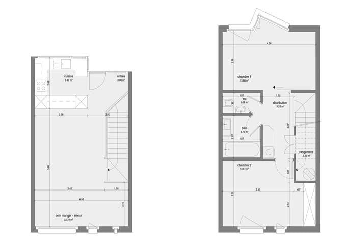 3 rooms Apartment for rent in Fribourg - image 1/7