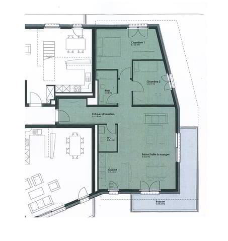 Appartement 3.5 pièces à louer à Epalinges - image 1/2