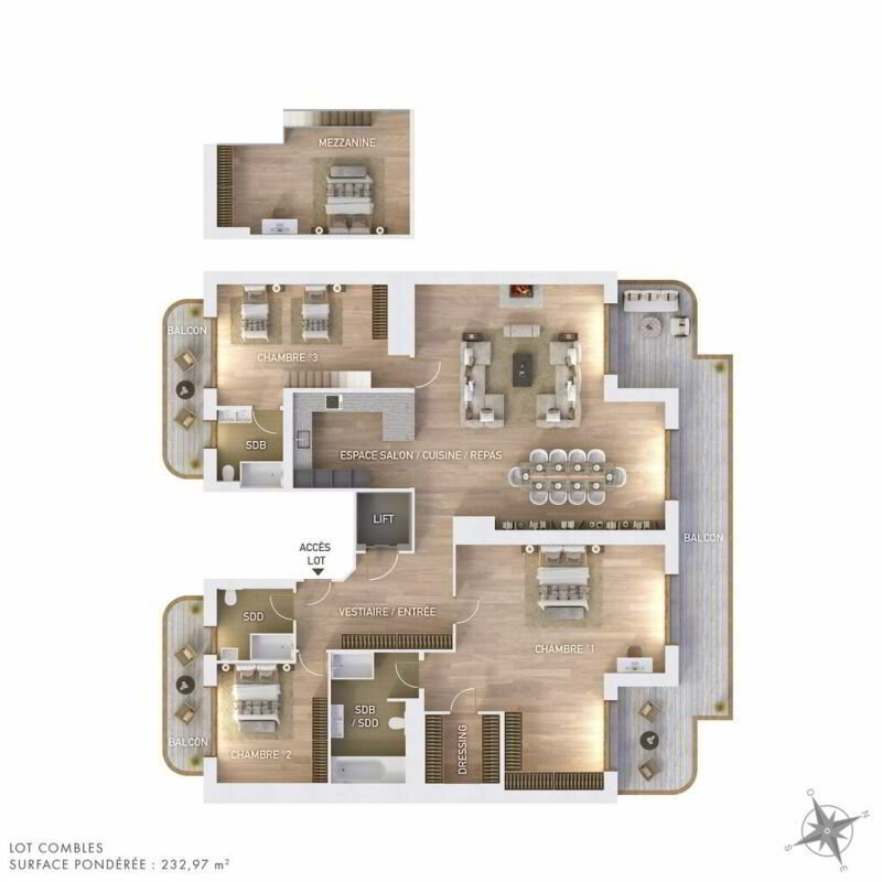 5 rooms Apartment to buy in Champéry - image 1/12