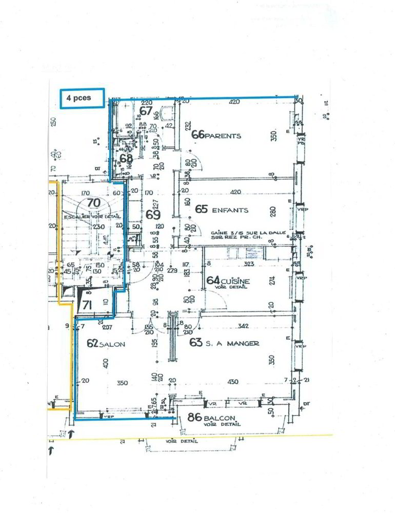 4 Zimmer Wohnung zu vermieten in Sitten - Bild 1/10