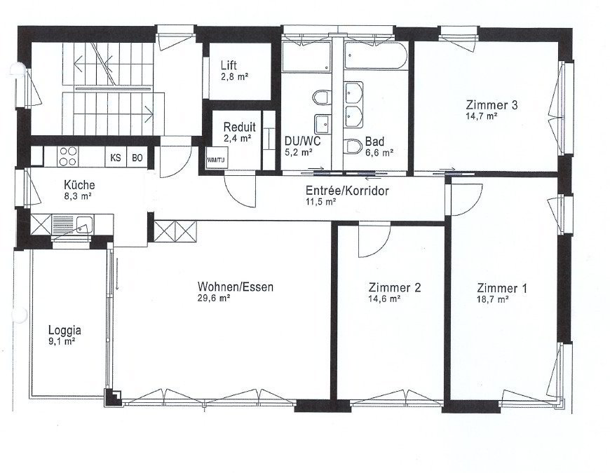 4 rooms Apartment for rent in Luzern - image 1/13