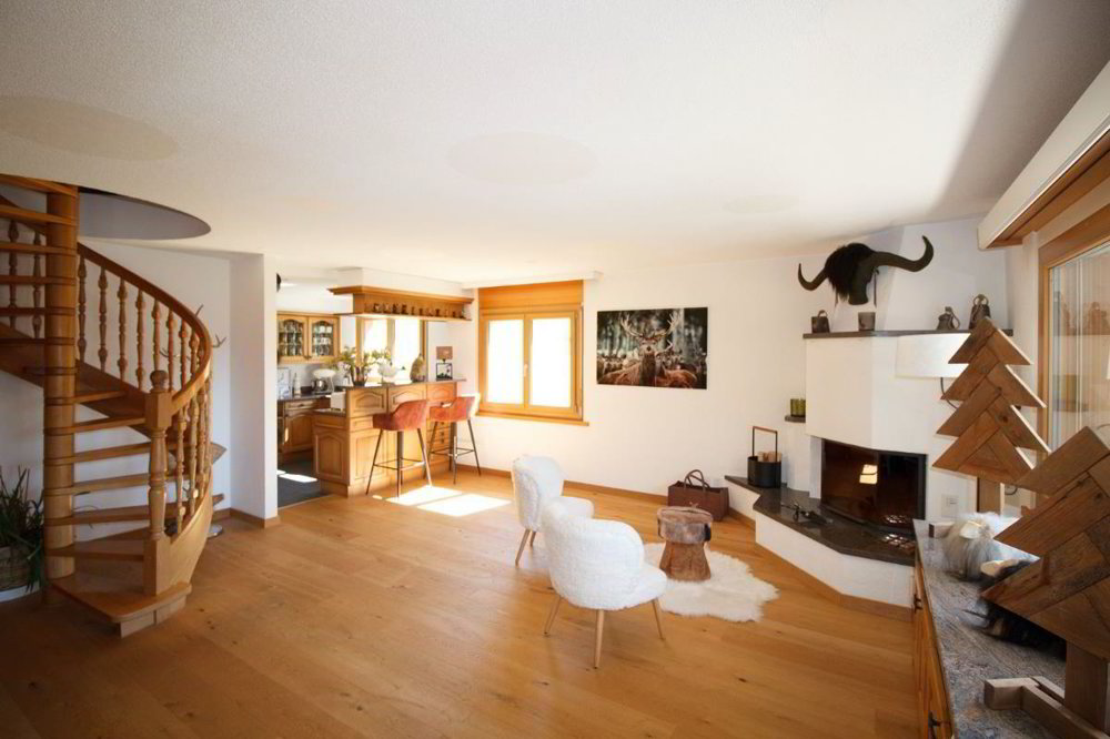 6 Zimmer Wohnung zum verkaufen in Leukerbad - Bild 1/1