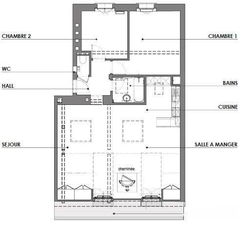 4 rooms Apartment for rent in Geneva - image 1/7