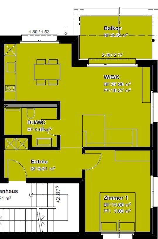 Appartamento di 2 locali in affitto a Steffisburg - immagine 1/8