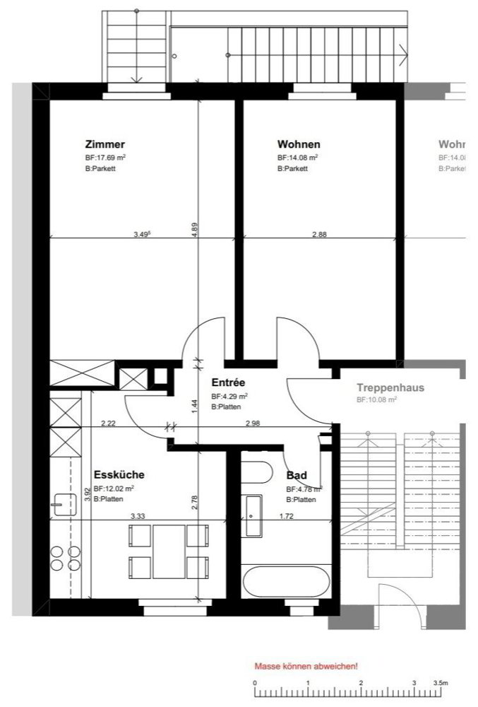 2 rooms Apartment for rent in Bern - image 1/10