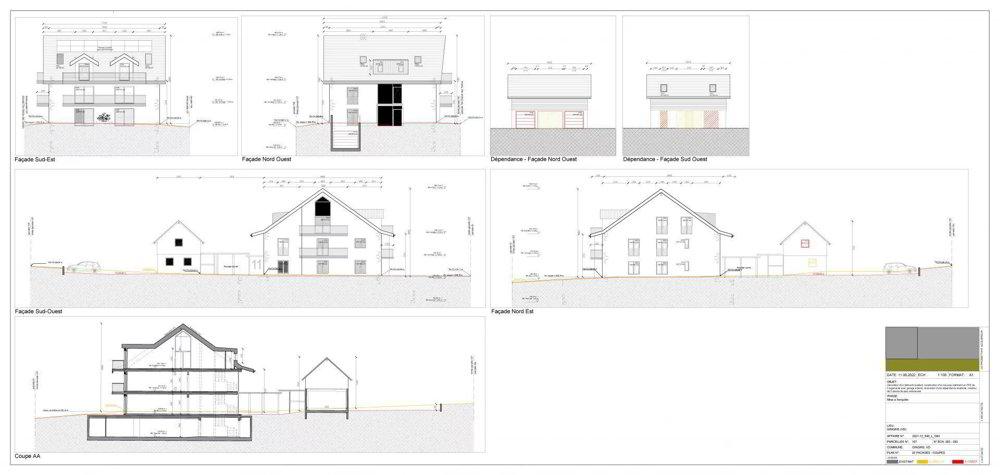 Immeuble mixte en vente à Gingins - 555 m² - Ansicht 3