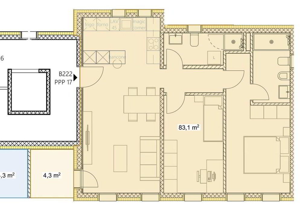 Appartement 3.5 pièces à acheter à Giubiasco - image 1/20