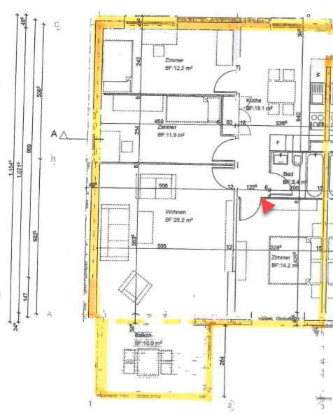 4 rooms Apartment for rent in Rorschacherberg - image 1/10