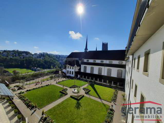 1.5 rooms Flat-sharing for rent in Fribourg - image 1/6