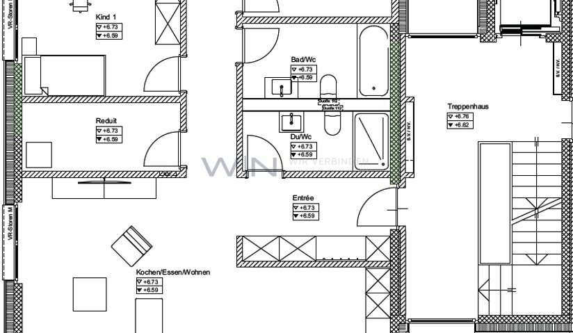 4.5 Zimmer Wohnung zum verkaufen in Zeneggen - Bild 1/12