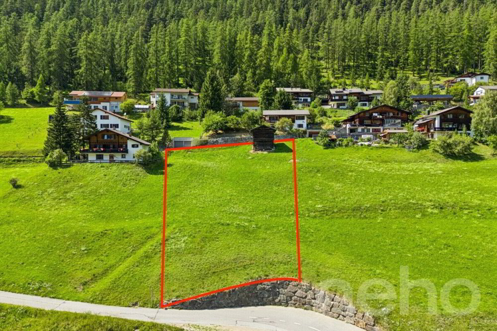 Grosszügiges Grundstück mit Baulandanteil in Davos Wiesen - Ansicht 4