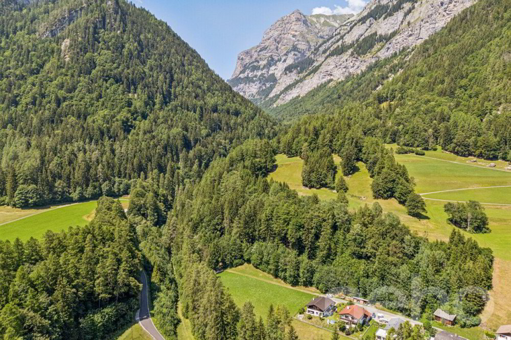 Grosszügiges Bauland mit Projektstudie an naturnaher Lage in Vättis - Ansicht 4