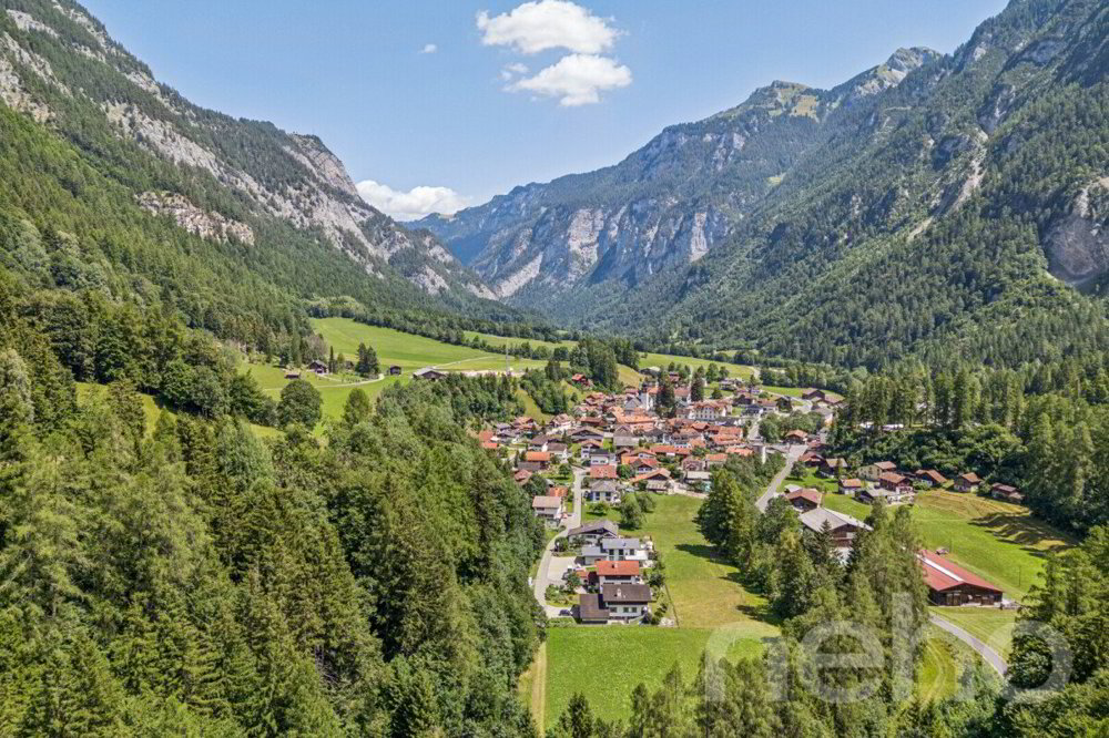 Grosszügiges Bauland mit Projektstudie an naturnaher Lage in Vättis - Ansicht 5