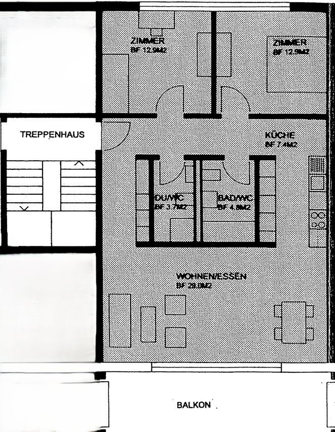 3.5 rooms Apartment for rent in Domat/Ems - image 1/9