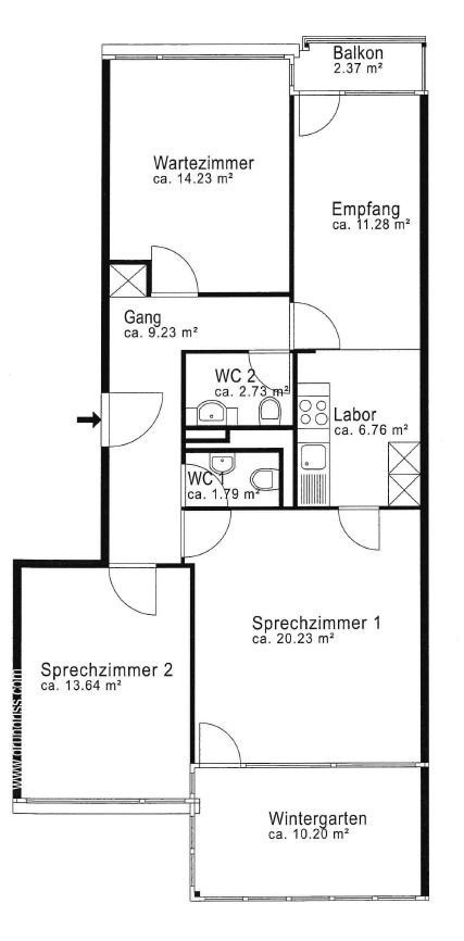 null Zimmer Büro zu vermieten in Basel - Bild 1/13