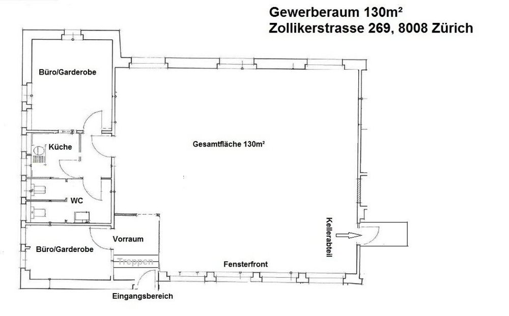 null Zimmer Büro zu vermieten in Zürich - Bild 1/12