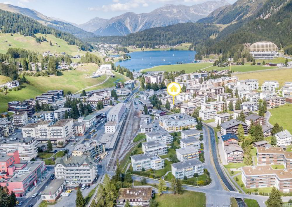 2.5 Zimmer Wohnung zum verkaufen in Davos Dorf - Bild 1/9