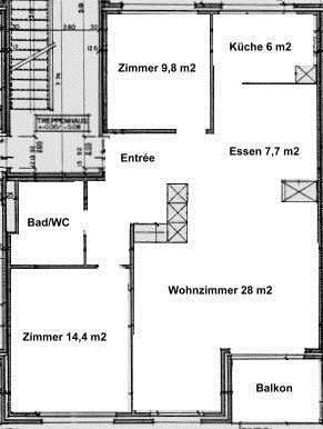 Appartamento di 3.5 locali in affitto a Neuhausen am Rheinfall - immagine 1/6