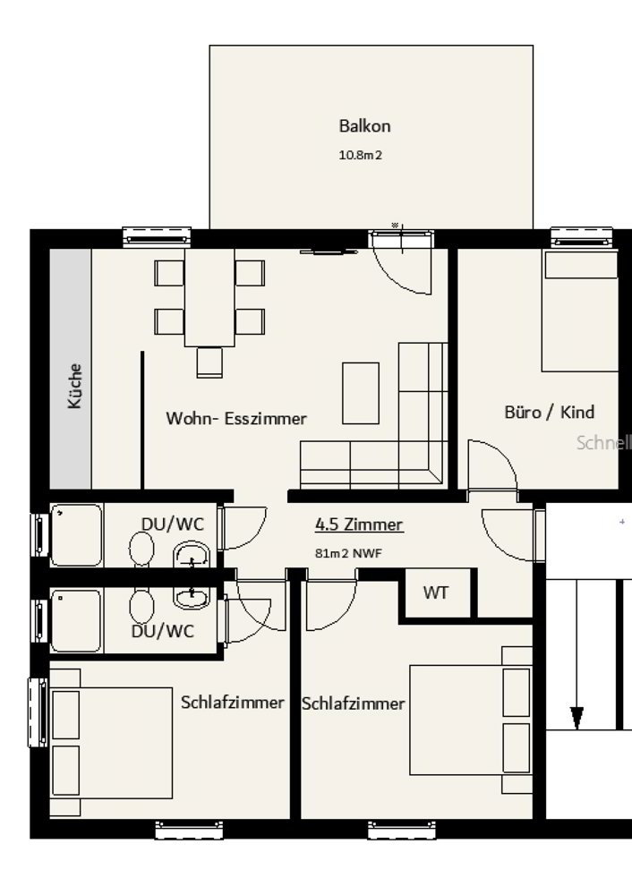 Appartamento di 4.5 locali in affitto a Amriswil - immagine 1/14