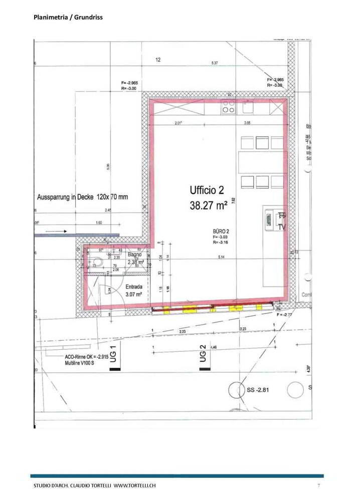 Ufficio & Commercio di 1 locali in vendita a Minusio - immagine 1/1