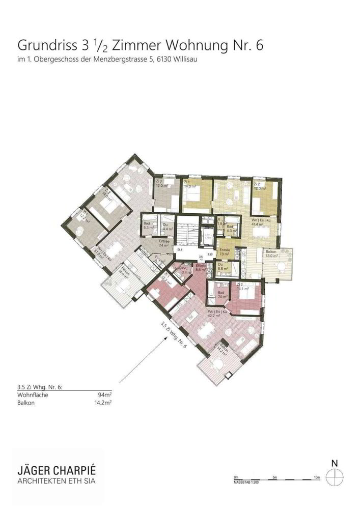 3.5 rooms Apartment to buy in Willisau - image 1/2