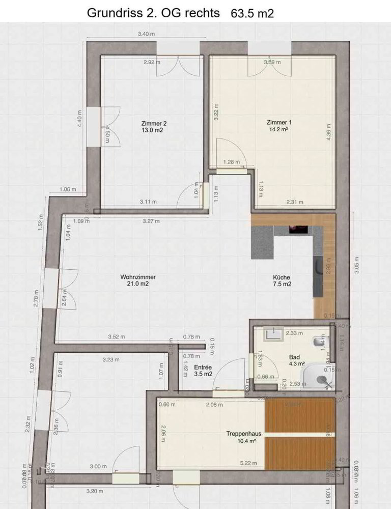 3.5 rooms Apartment for rent in Sissach - image 1/7