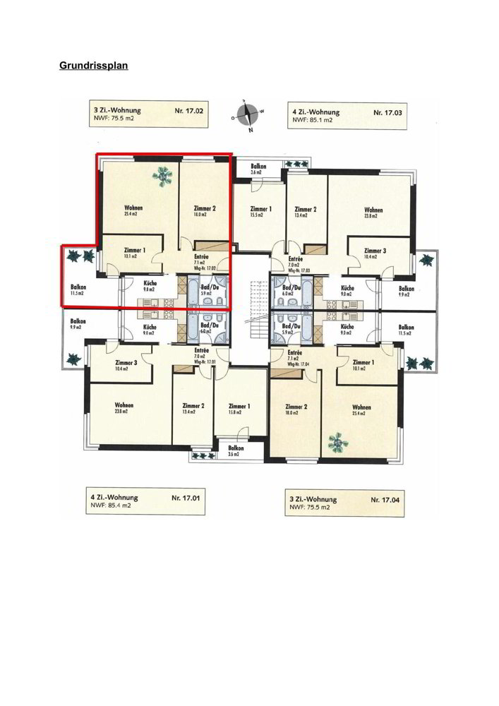 3 Zimmer Wohnung zum verkaufen in Reinach BL - Bild 1/10